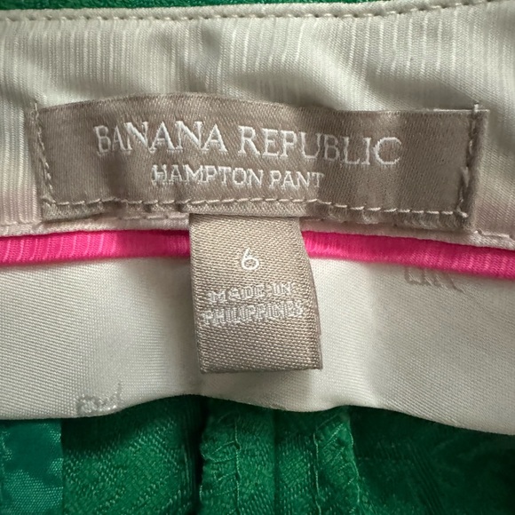 Banana Republic Green Hampton Pant - Picture 3 of 6